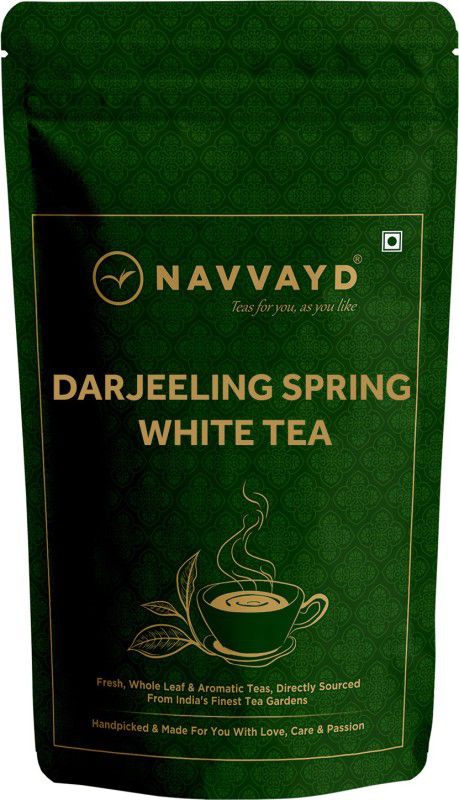 Navvayd Darjeeling First Flush Flavorful White Tea White Tea Pouch  (50 g)