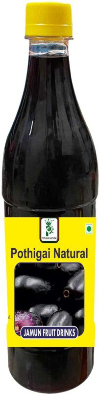 POTHIGAI NATURAL Combo Jamun Fruit Drink 1.5 L /Energy Booster/Sweet and Healthy Drink  (2 x 750 ml)