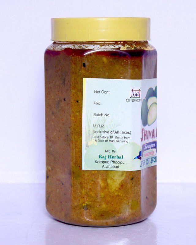 Shivam MANGO PICKLE 1 KG Ginger Pickle  (1000 g)