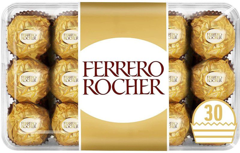 FERRERO ROCHER T30 CHOCOLATES IMPORTED ( ITALY ) 375gms Truffles  (375 g)