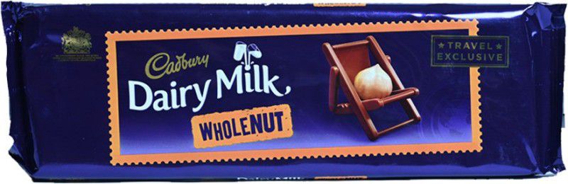 Cadbury Dairy Milk Whole Nut Tablet 300 gm Bars  (300 g)