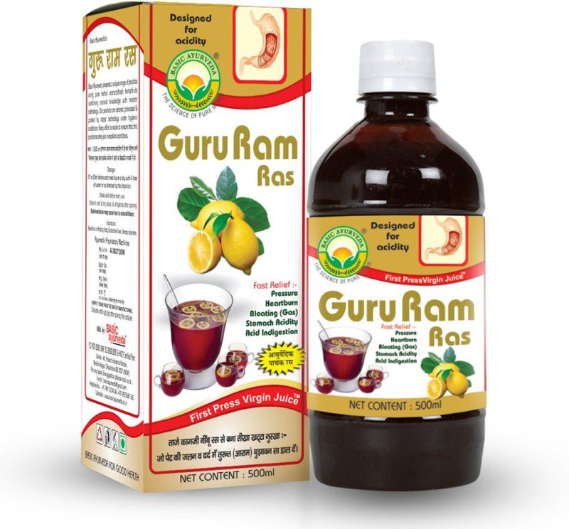 Basic Ayurveda Guru Ram Ras  (4 x 500 ml)