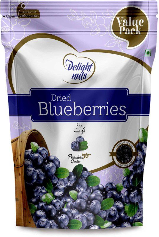 Delight nuts Dried Blueberries- 500gm (Value Pack) Blueberry  (500 g)