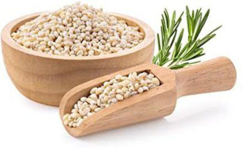 Veganic Barley Pearl | Jau | Hordeum Vulgare | Cereal Grain | Jaau Barley  (400 g)