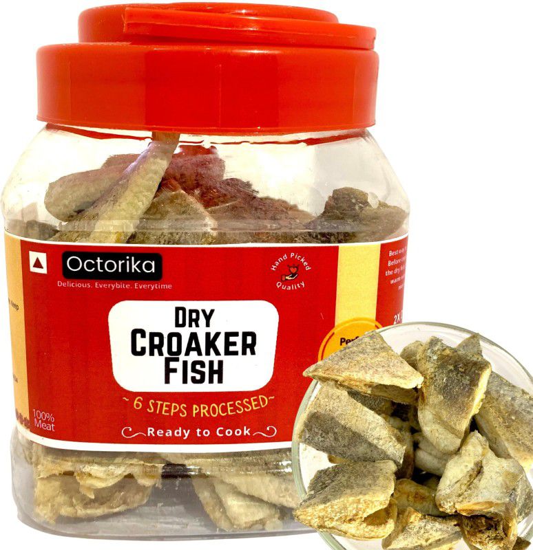 Octorika Dry Croaker - Gorasa - Ready to cook Slices 200 g  (Pack of 1)