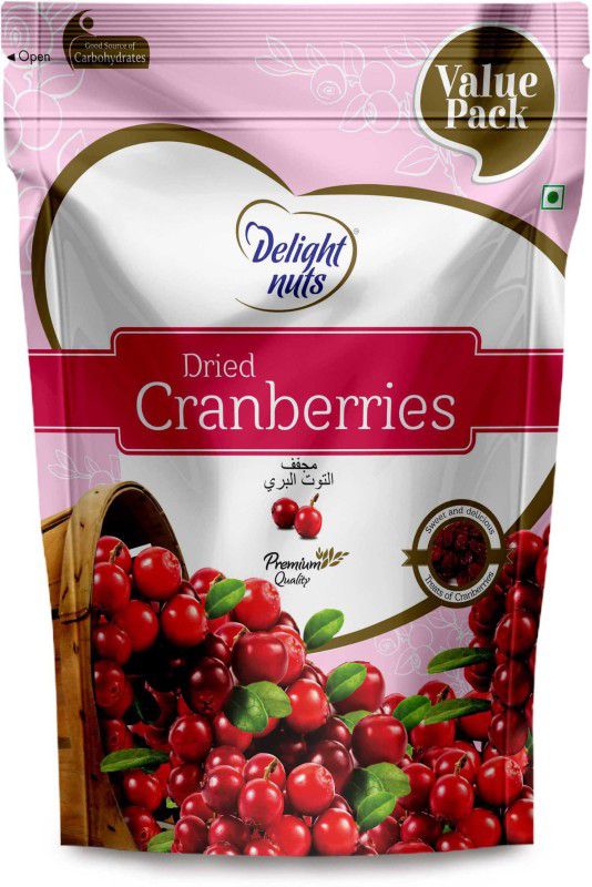 Delight nuts Dried Cranberries -750gm (Value Pack) Cranberries  (750 g)