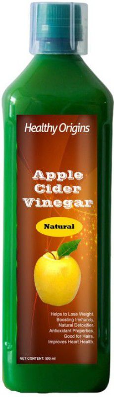Healthy Origins Raw Apple Cider Vinegar with Mother for Weight Loss Vinegar (RPro) Vinegar  (500 ml)