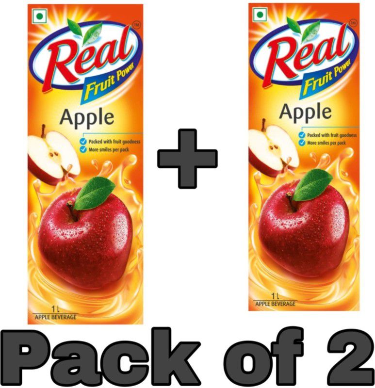 Real apple juice 2  (2 x 1 L)