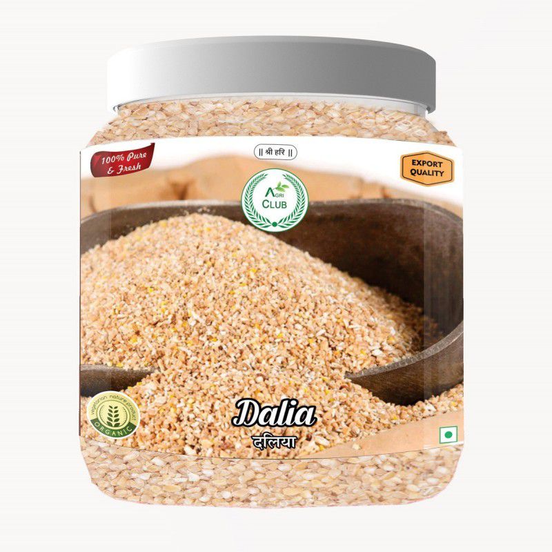 AGRI CLUB Cracked Wheat (Daliya) Premium Quality 750gm/26.45oz Broken Wheat  (750 g)