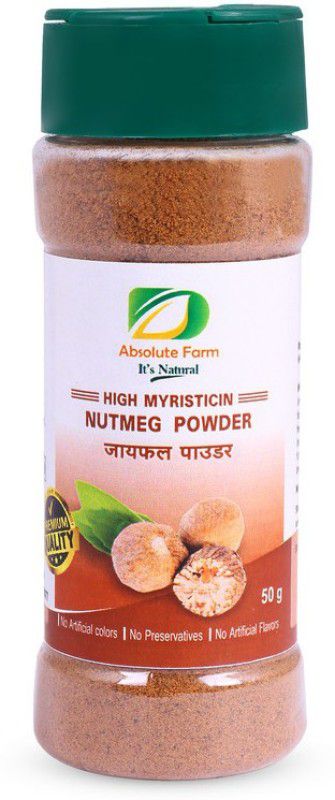 Absolute Farm Nutmeg Powder / Jaiphal Powder / From Kerala  (50 g)