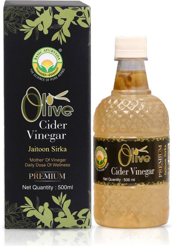 Basic Ayurveda Olive Cider Vinegar Premium Vinegar  (450 ml)