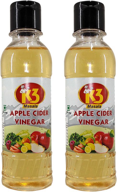 K3 Masala Apple cider Vinegar 250ml (Pack of 2) Vinegar  (2 x 250 ml)