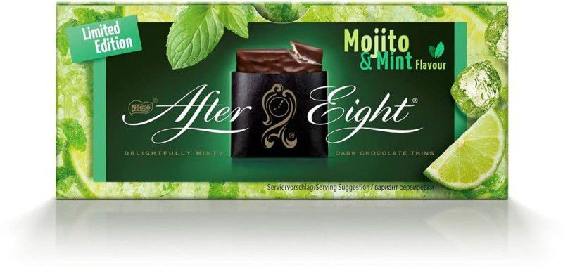 NESTLE After Eight Mojito & Mint Dark Chocolates Imported 200gms Bars  (200 g)