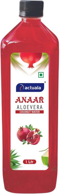 AACTUALA Anaar Aloe Vera Coconut Water Fruit Juice | Aloe Vera Juice  (1000 ml)