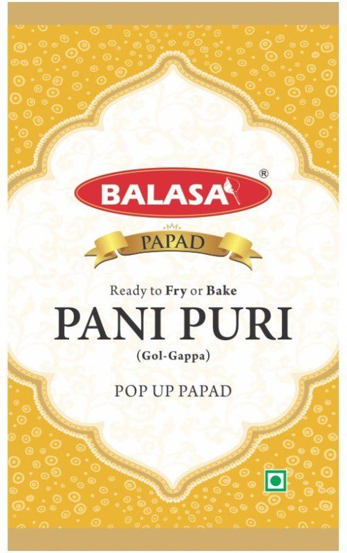 balasa PANI PURI (GOLGAPPA) READY TO FRY 150 g