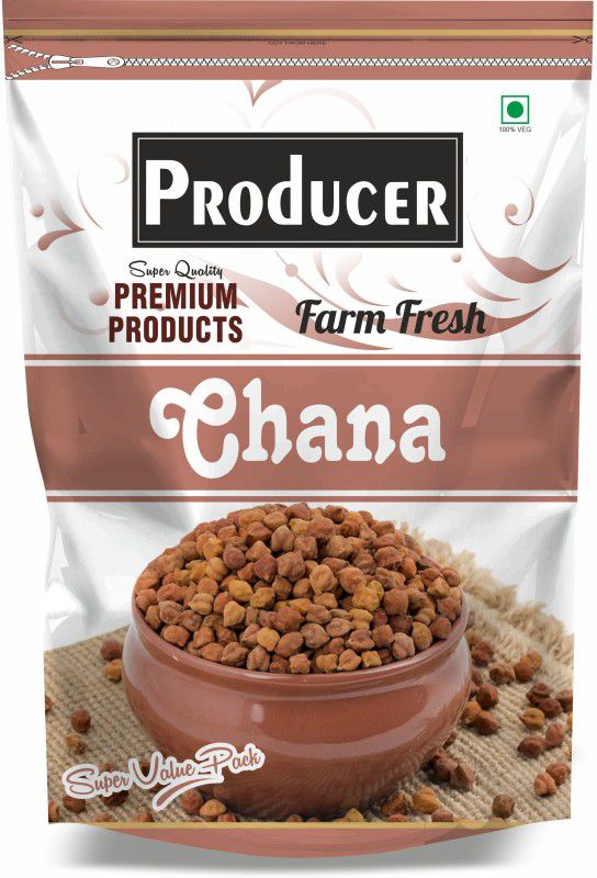 PRODUCER Brown Chana (Whole) (Brown Chana, Sabut Chana)  (4 kg)