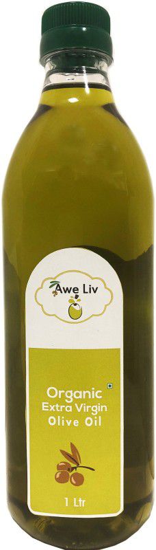 AWELIV Extra Virgin (( Pack Of 1 )) Olive Oil Plastic Bottle  (1 L)