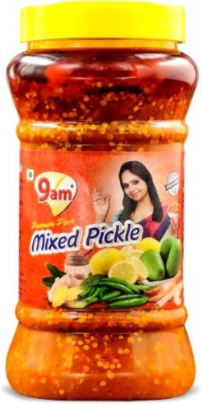 9am MIXED PICKLE Mixed Pickle  (400 g)