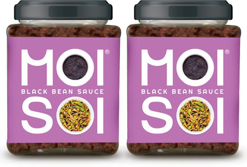 MOI SOI Black Bean Sauce (Combo of 2) Sauce & Dip  (360 g)