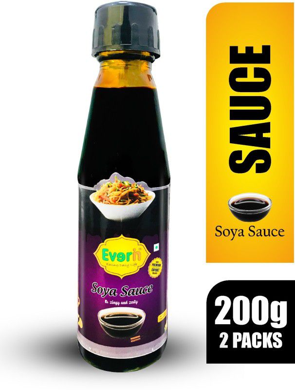 Everin Zingy and Zesty Soya Sauce Sauces  (2 x 200 g)