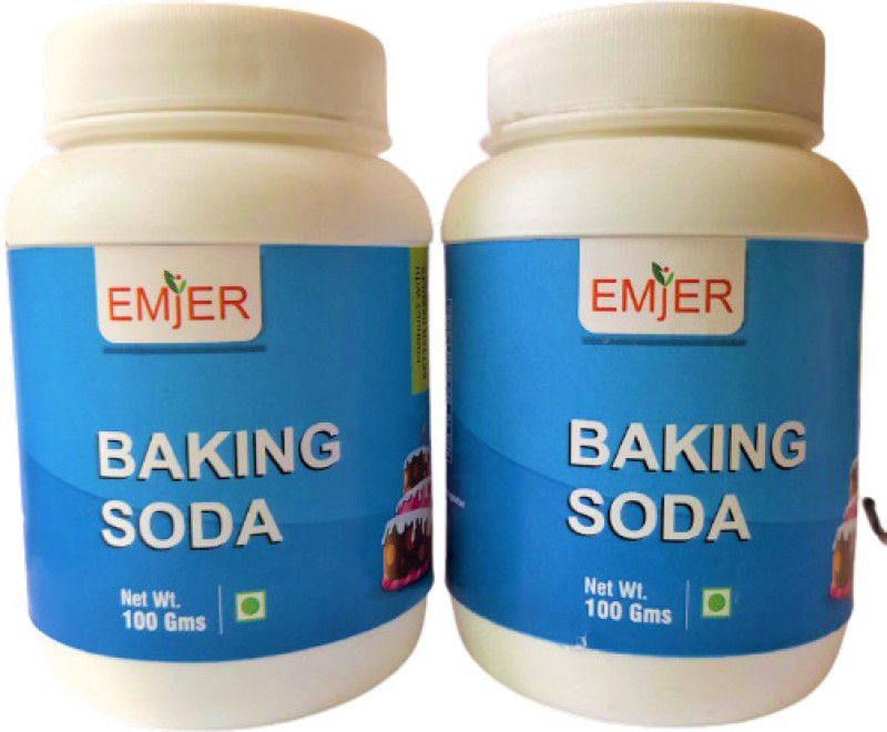 EMJER BAKING SODA COMBO Baking Soda Powder  (2 x 100 g)