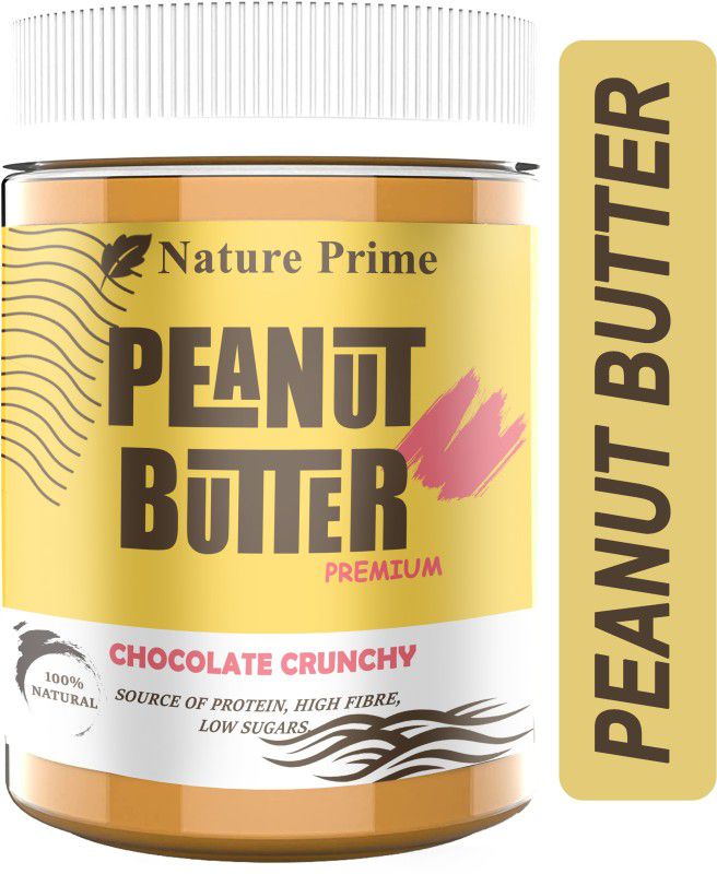 Nature Prime Chocolate Crunchy Peanut Butter 950g Pack Of 2 | Rich in Protein Pro 950 g  (Pack of 2)