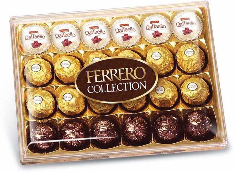 FERRERO ROCHER Collection - Assorted Chocolates - 24 Pieces Truffles  (269 g)