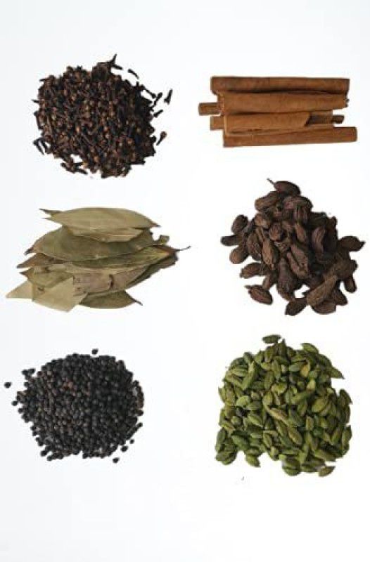 Elegant Casa Hari Chand Organic Whole Spices Garam Masala Total 300 Gram  (6 x 50 g)