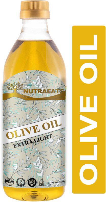 NutraEats Extra Light Olive Oil | Imported From Spain 1000ML Pro Olive Oil Plastic Bottle  (1000 ml)