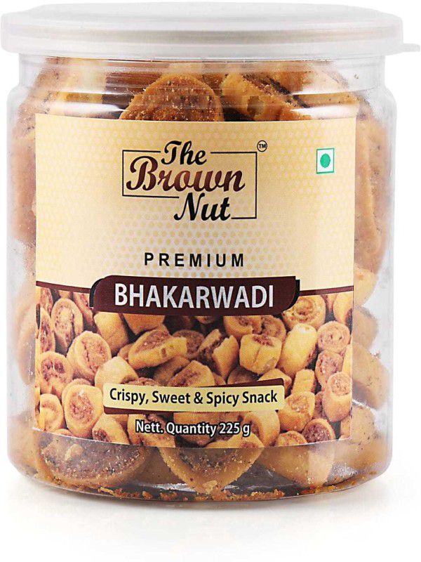 The Brown Nut PREMIUM BHAKARWADI  (225 g)