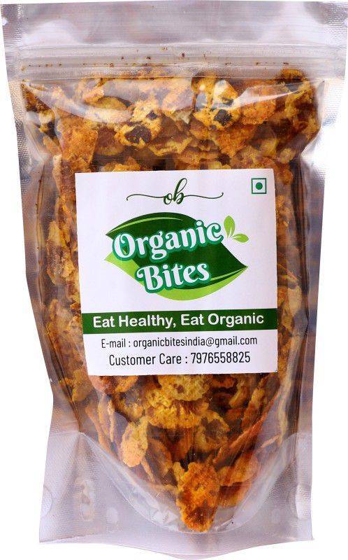 Organic Bites Roasted Chana JOR Garam Namkeen (Oil Free, Protein Rice & Gluten Free)  (1801)