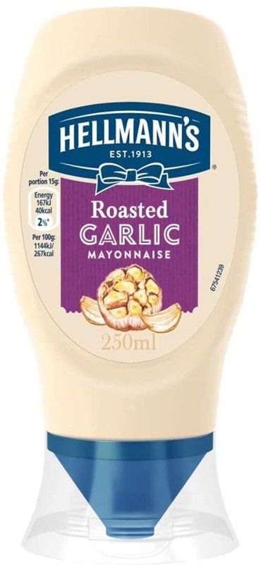 Hellmann's Roasted Garlic Mayonnaise 250ml 250 ml