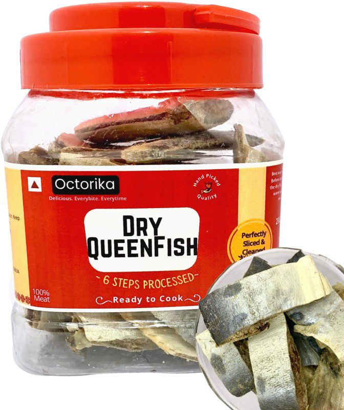 Octorika Dry Queen Fish / Gatta Parra Fish Slices 200 g  (Pack of 1)