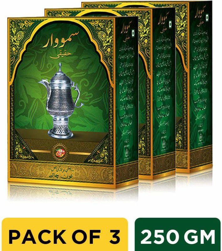 Goodricke Samovar Green Tea (250 GM)-(Pack of 3) Unflavoured Black Tea Box  (3 x 250 g)