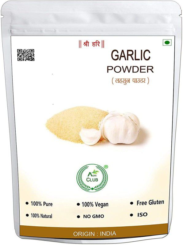 AGRI CLUB Essential Garlic Powder (200 Gm)  (200 g)