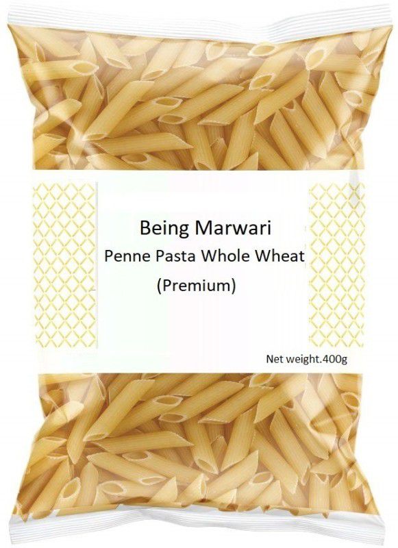 Being Marwari Penne Pasta |Penne Pasta Whole Wheat (Premium), 400g Penne Pasta  (400 g)