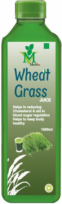 MInt Veda Wheat Grass(Sugar Free) Juice- 1ltr  (1 L)