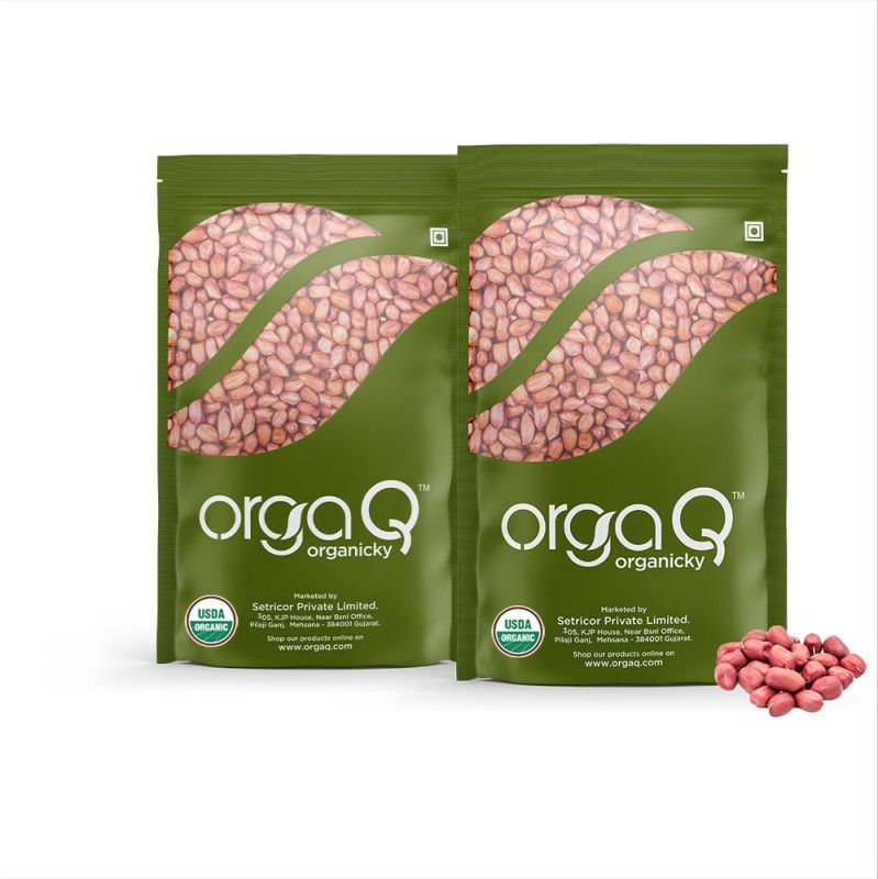OrgaQ Organicky Peanut (Whole)  (500 g)