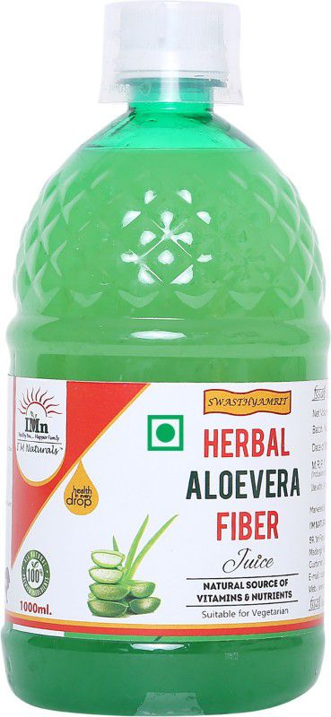 I'M NATURALS HERBAL ALOEVERA FIBER JUICE (Pack of 1 1Ltr)  (1000 ml)