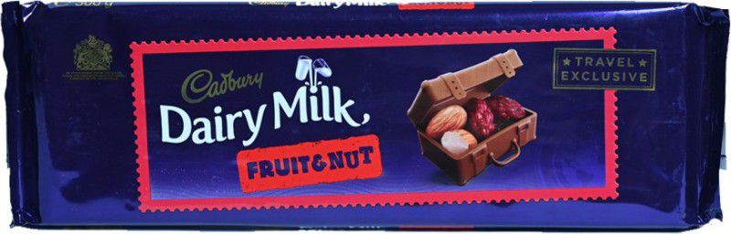 Cadbury Dairy Milk - Fruit & Nut Tablet 300gm Bars  (300 g)
