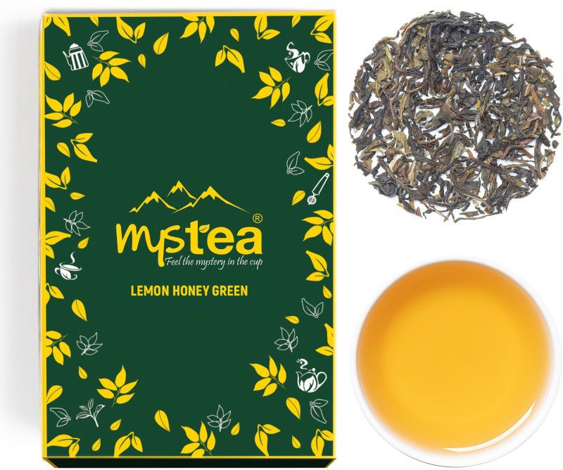mystea Lemon Honey Green Tea Lemon Green Tea Vacuum Pack  (100 g)