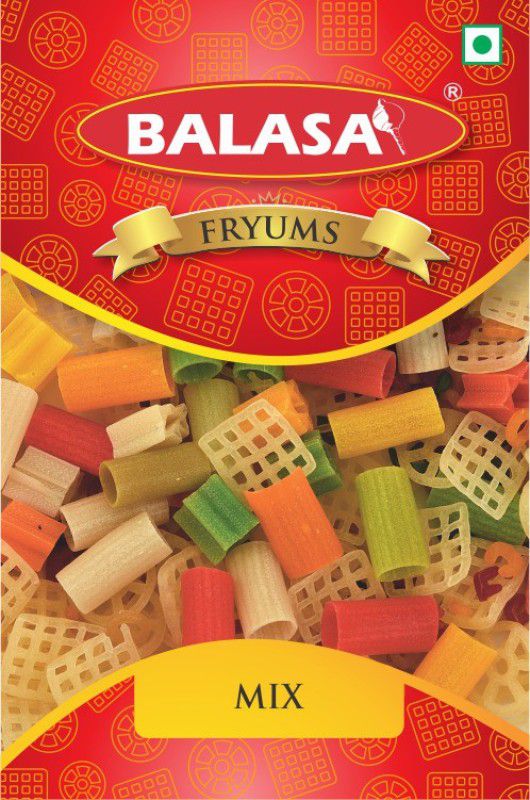 balasa Multicolor Mix Fryums - Raw - 180 Gms 180 g