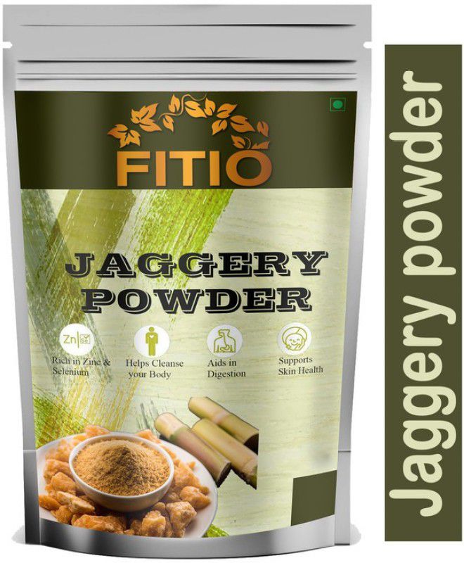 FITIO Nutrition Sugarcane Jaggery Powder Powder Jaggery (H89) Powder Jaggery  (1 kg)