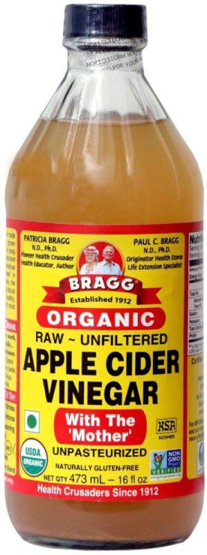 BRAGG Organic Raw Apple Cider Vinegar Vinegar  (473 ml)