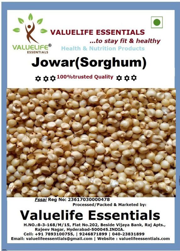 Value Life Jowar(Sorghum,Jonna) Jowar  (1000 g)