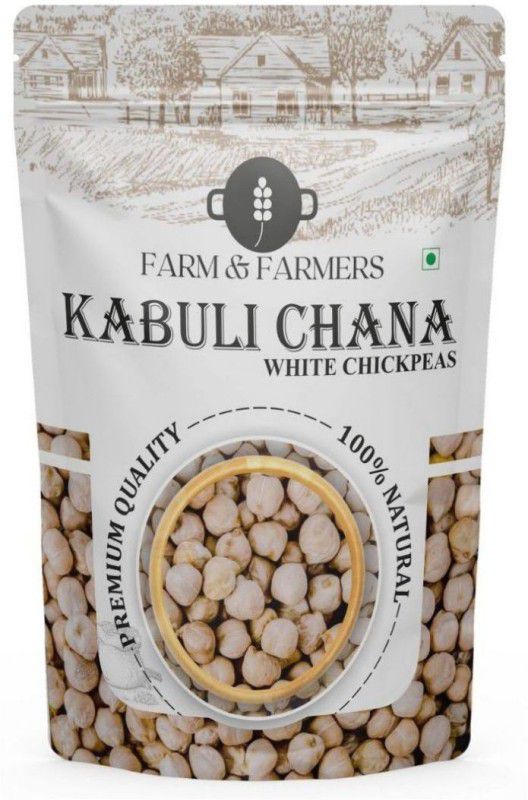 Farm & Farmers Organic Kabuli Chana (Whole)  (900 g)