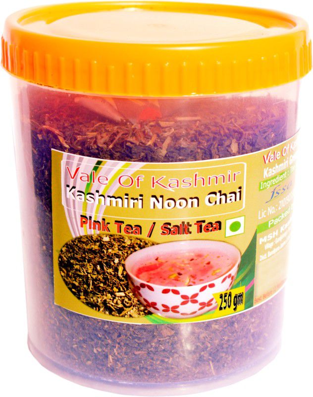 vale of kashmir Chai / Pink Tea In Food Grade Jar Unflavoured Matcha Tea Plastic Bottle  (250 g)
