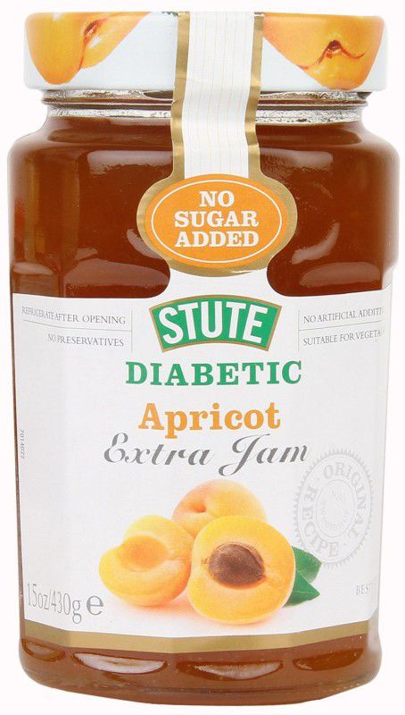 Stute Diabetic Sugar Free Apricot Jam 430 g