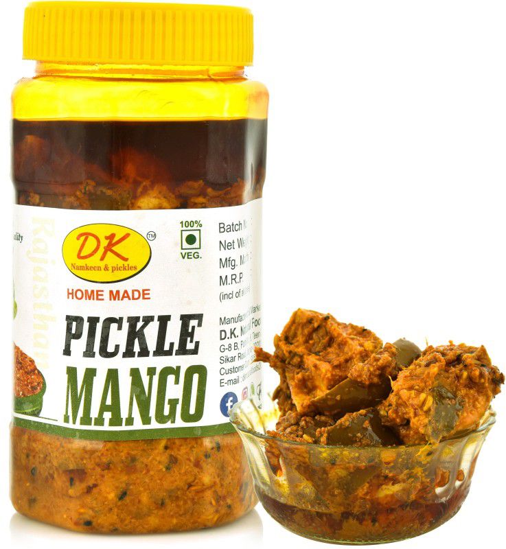 D.K. Namkeen & Pickles Mango Aachar |Aam ka Achar Mango Pickle  (450 g)