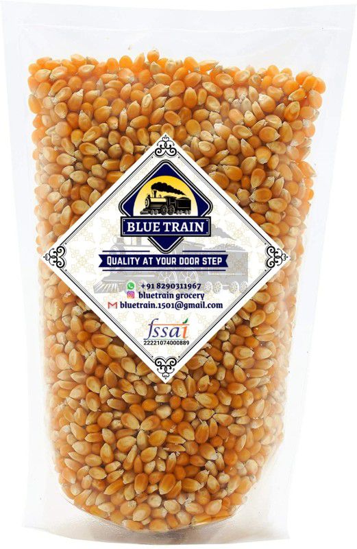 BLUE TRAIN Ready-to-Cook Popcorn / Popcorn Kernel Seeds / Makka / Makki / Salty Popcorn Salty Popcorn  (200 g)